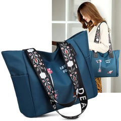 Waterproof Oxford Shoulder Bag Women Shopper Tote Large Capacity Ladies Handbag