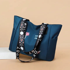 Waterproof Oxford Shoulder Bag Women Shopper Tote Large Capacity Ladies Handbag