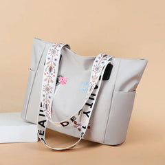 Waterproof Oxford Shoulder Bag Women Shopper Tote Large Capacity Ladies Handbag