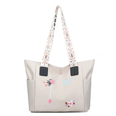 Waterproof Oxford Shoulder Bag Women Shopper Tote Large Capacity Ladies Handbag