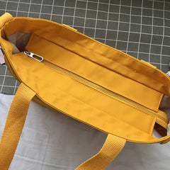 Waterproof Oxford Canvas Shoulder Hand Bucket Bag for Women