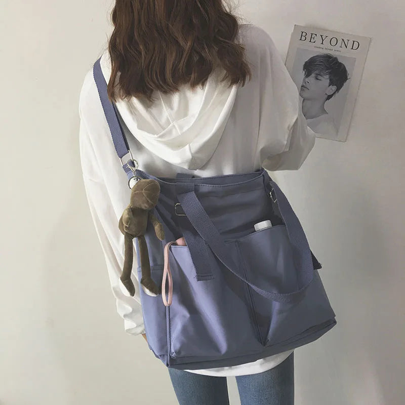 Waterproof Large Capacity Girl Shoulder Hand Bucket Bag