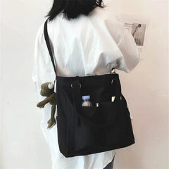 Waterproof Oxford Canvas Girl Shoulder Hand Bucket Bag