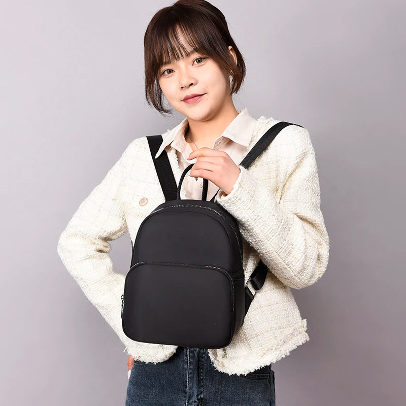 Waterproof Oxford Small Women Backpack Women'S Shoulder Bag