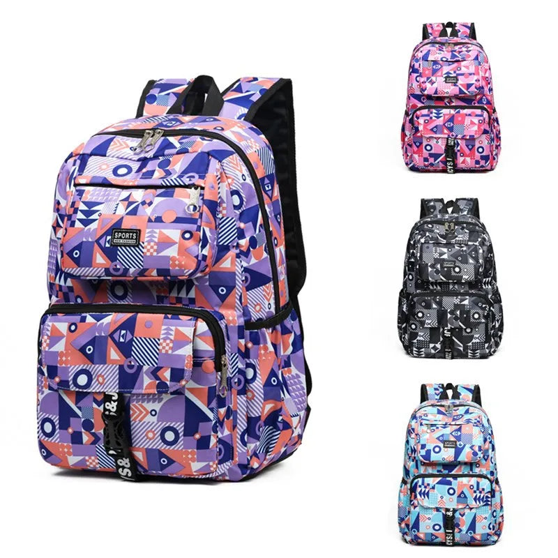 Waterproof Oxford Women Backpack Anti-theft Shoulder Bags Sport Travel Bag