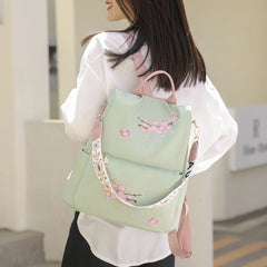 Waterproof Oxford Women Backpack Anti-theft Girls School Bag