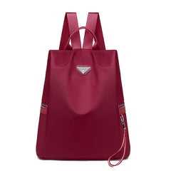 Waterproof Oxford Women Scarf Backpack Anti-theft Bag