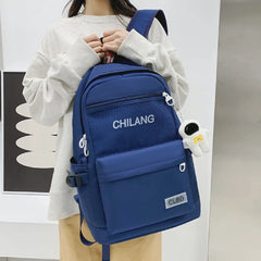 Waterproof Oxford Women School Backpack Large Girls Travel Bag