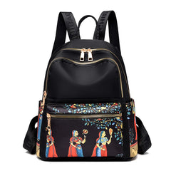 Waterproof Oxford Women's Travel Backpack Middle-aged and Elderly
