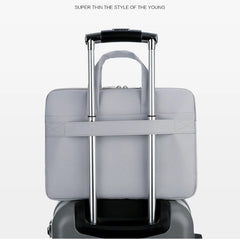 Waterproof PU Leather 15in Laptop Bag Business Briefcase