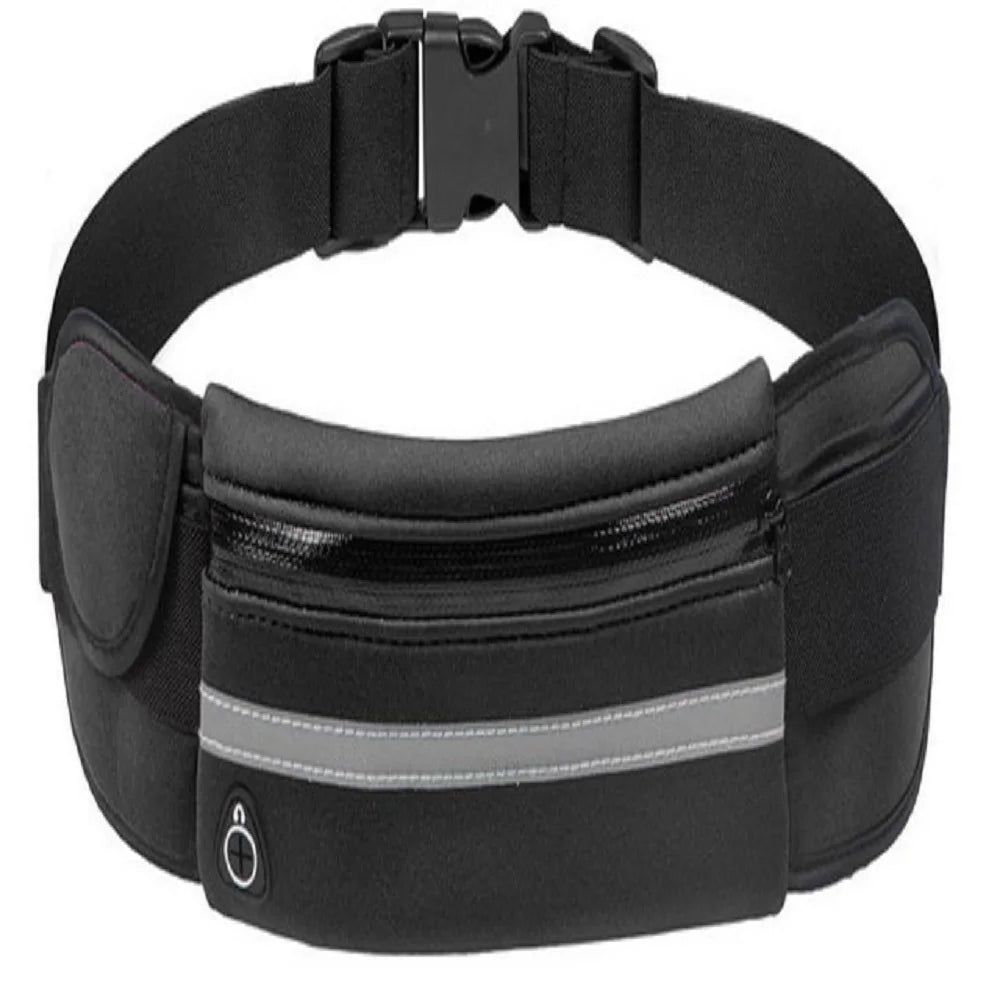 Waterproof Running Waist Bag Canvas Sports Jogging Portable Phone Holder Belt Ba
