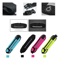 Waterproof Running Waist Bag Canvas Sports Jogging Portable Phone Holder Belt Ba