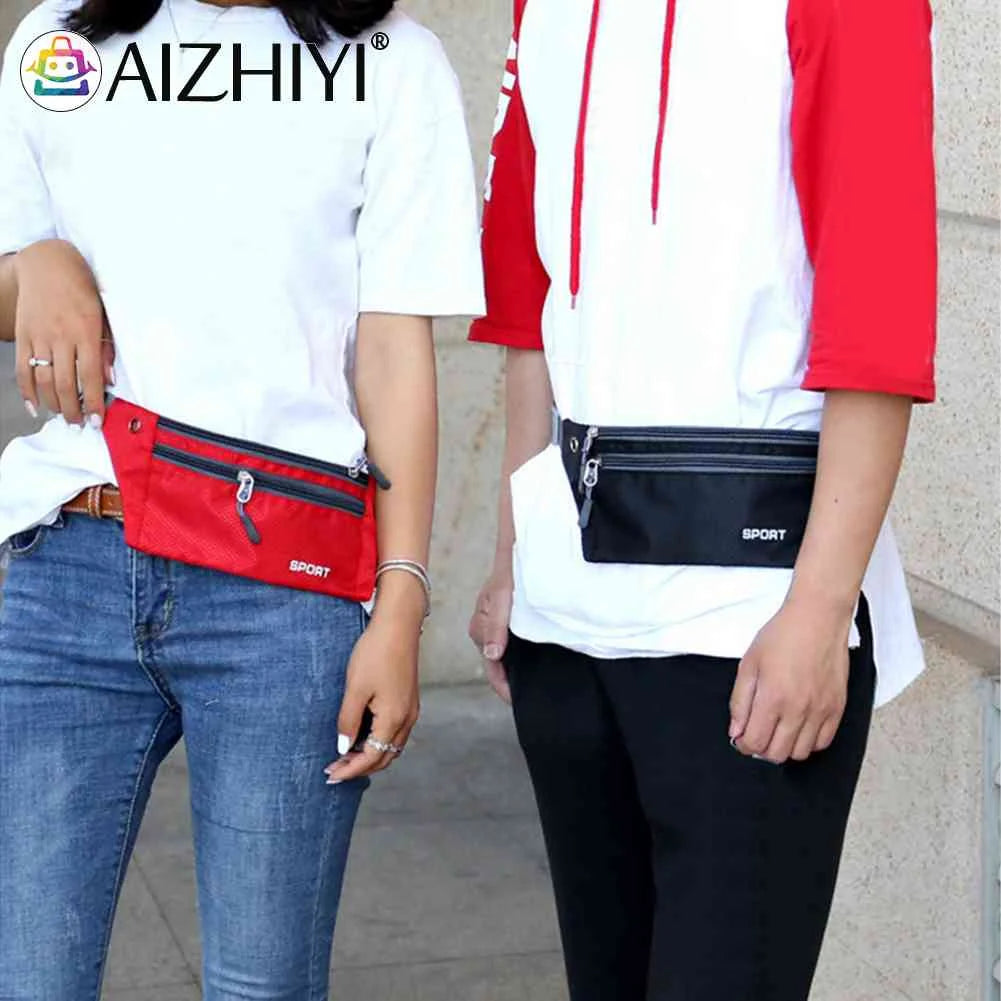 Waterproof Running Waist Bag Phone Holder Wallet Belt Pouch Pocket