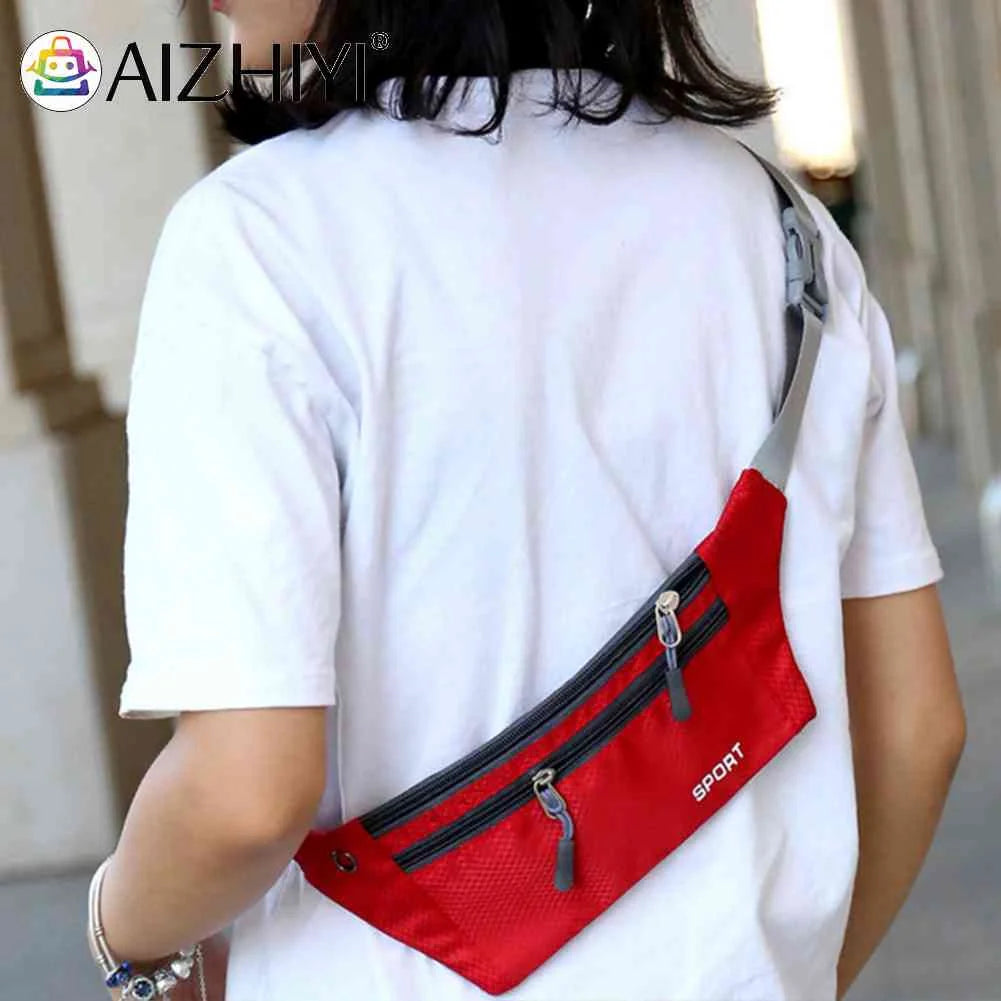 Waterproof Running Waist Bag Phone Holder Wallet Belt Pouch Pocket