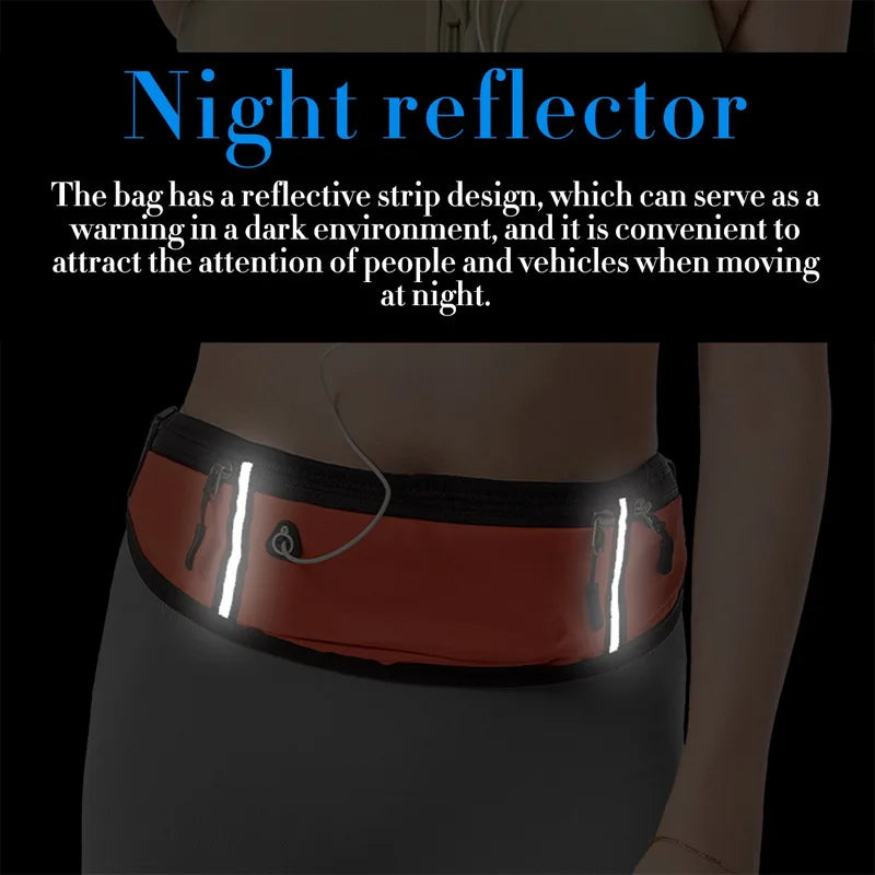 Waterproof Running Waist Bag Outdoor Sports Cycling Belt Bags Women For Iphone P
