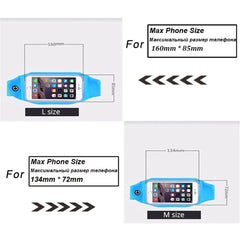 Waterproof Waist Bag Phone Touch Screen Outdoor Jogging Cycling Running