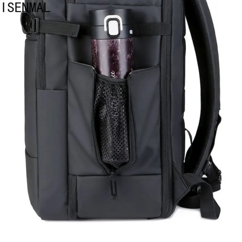 Waterproof Scratch Resistant Men's Backpack with USB Charging