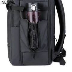 Waterproof Scratch Resistant Men's Backpack with USB Charging