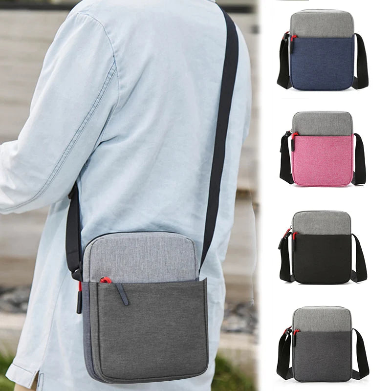 Waterproof Shoulder Bag Pockets Anti Theft Outdoor Messenger Bag
