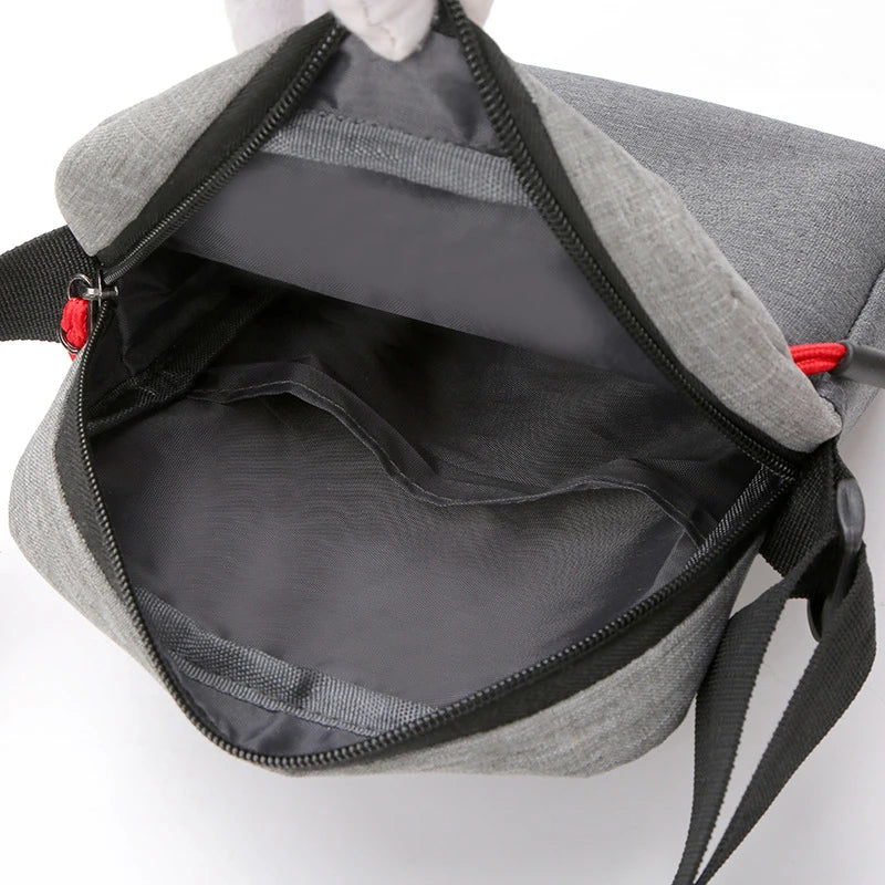 Waterproof Shoulder Bag Pockets Anti Theft Outdoor Messenger Bag