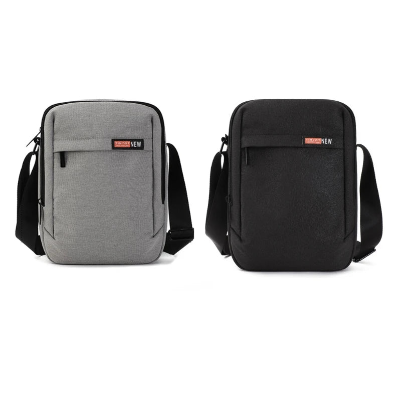 Waterproof Shoulder Bag for Men Nylon Casual Crossbody Bag