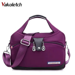 Waterproof Crossbody Bags Women Nylon Large Messenger Handbags