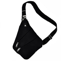 Men's Waterproof Business Chest Bag Nylon Messenger