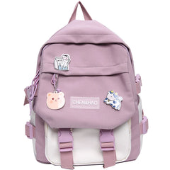 Waterproof Small Backpack Women Girls School Bags Teenage Travel Ladies