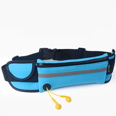 Waterproof Sport Runner Waist Bum Bag Running Jogging Belt Pouch Zip Fanny Pack