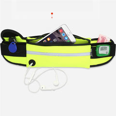 Waterproof Sport Runner Waist Bum Bag Running Jogging Belt Pouch Zip Fanny Pack