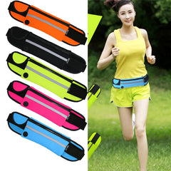 Waterproof Sport Runner Waist Bum Bag Running Jogging Belt Pouch Zip Fanny Pack