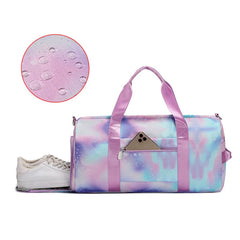Waterproof Gym Yoga Duffle Handbag Women Weekend Traveling Bag