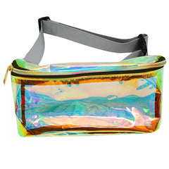 Waterproof Transparent Waist Belt Bag Hologram Fanny Pack