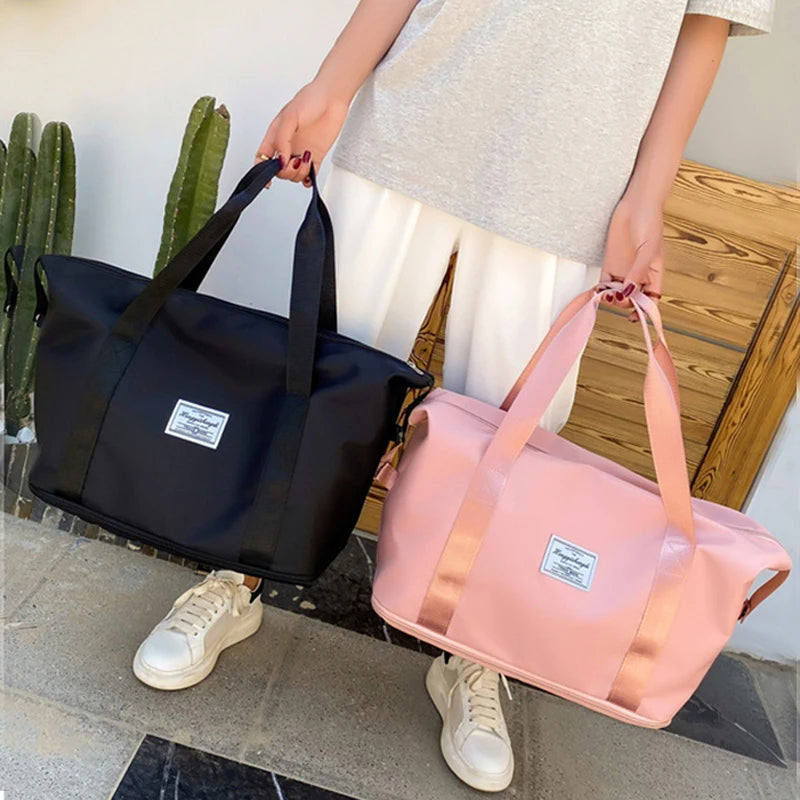 Waterproof Travel Bag Multifunctional Women Shoulder Travel Bags Organizers