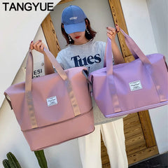 Waterproof Travel Bag Multifunctional Women Shoulder Travel Bags Organizers