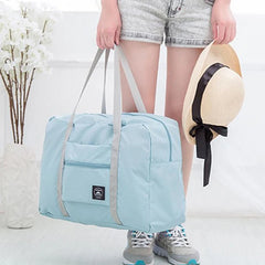 Waterproof Foldable Duffle Bag Large Capacity Packing Cubes Portable Luggage Bag