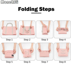 Waterproof Travel Bags For Women Tote Folding Travel Luggage Bags Handbag
