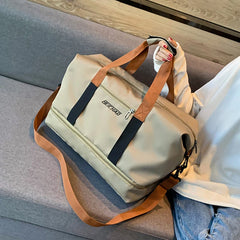 Waterproof Travel Duffle Bag Large Capacity Tote Weekender Bag