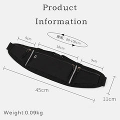 Waterproof Waist Bag Outdoor Sport Crossbody Bag Canvas Chest Bag