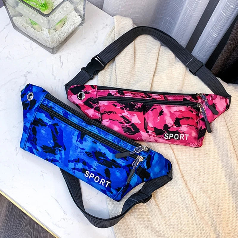 Waterproof Waist Pack Sports Running Waist Bag Mobile Phone Holder Gym