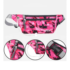 Waterproof Waist Pack Sports Running Waist Bag Mobile Phone Holder Gym
