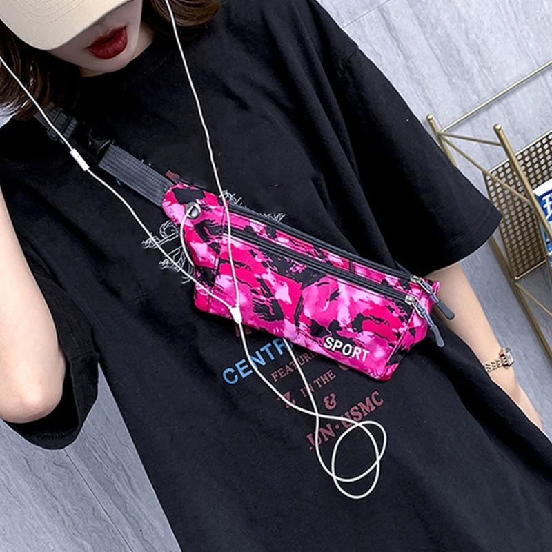 Waterproof Waist Pack Sports Running Waist Bag Mobile Phone Holder Gym