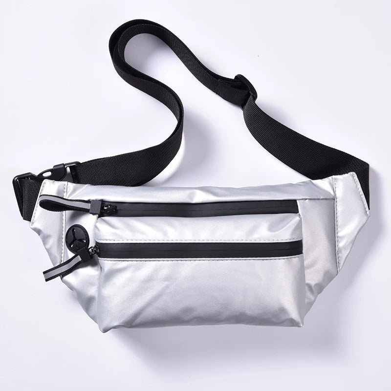 Waterproof Waist Packs High Large Women Fanny Pack Nylon Crossbody Bag