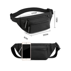 Waterproof Waist Packs High Large Women Fanny Pack Nylon Crossbody Bag