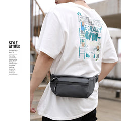 Waterproof Waist Packs High Large Women Fanny Pack Nylon Crossbody Bag