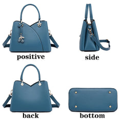 Waterproof Wear Resistant Leather Shoulder Bag Women Messenger Bags