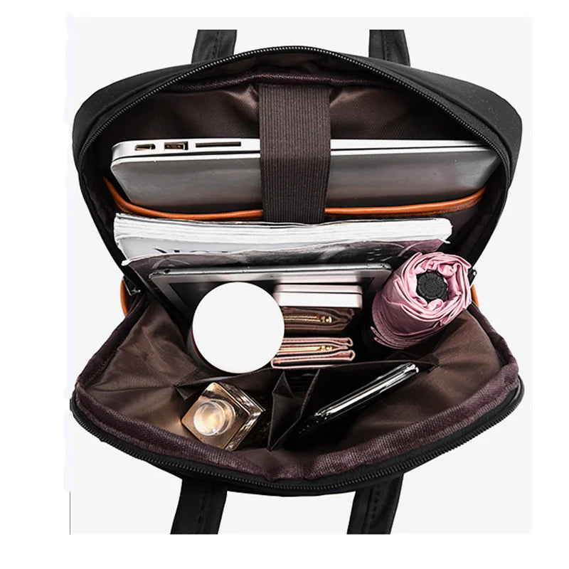 Waterproof Women Business Backpack 13.4 Inch Laptop