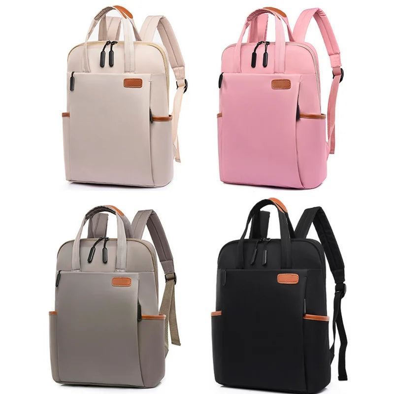 Waterproof Women Business Backpack 13.4 Inch Laptop