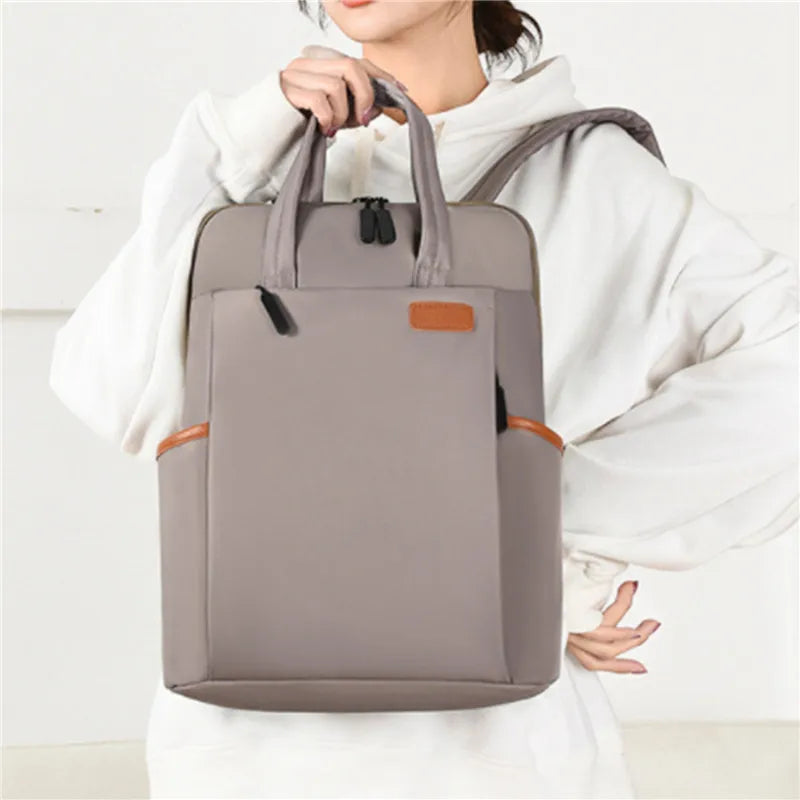Waterproof Women Business Backpack Oxford Student School Backpacks