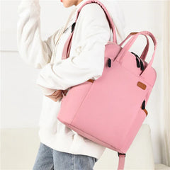 Waterproof Women Business Backpack Oxford Student School Backpacks